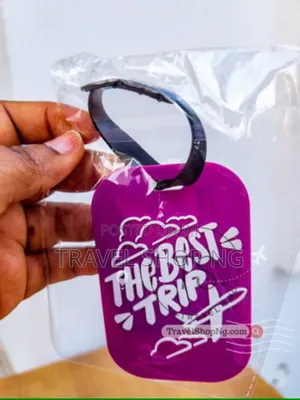 Purple Luggage Tags
