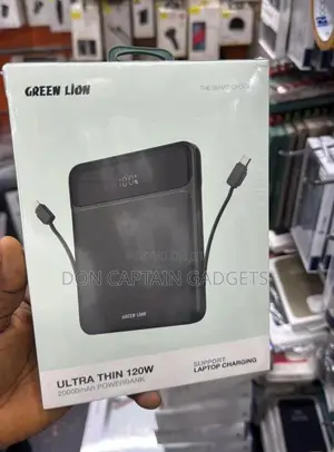 Green Lion Smart Ultra Thin 120W Laptop Power Bank 20000mah