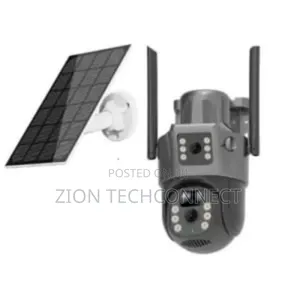 4G Dual Lens Solar Camera With PTZ