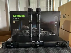 AD400 Digital Wireless Microphone System 4 Aerial 2handle