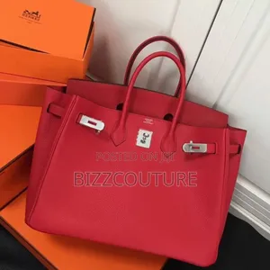 Original Hermes Leather Handbag Available in Store