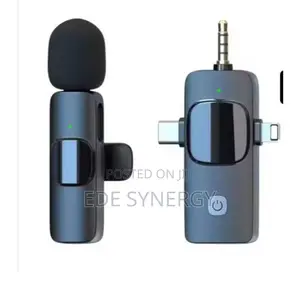 IN1 Dual Wireless Lavalier Microphones Multiple Connectivit