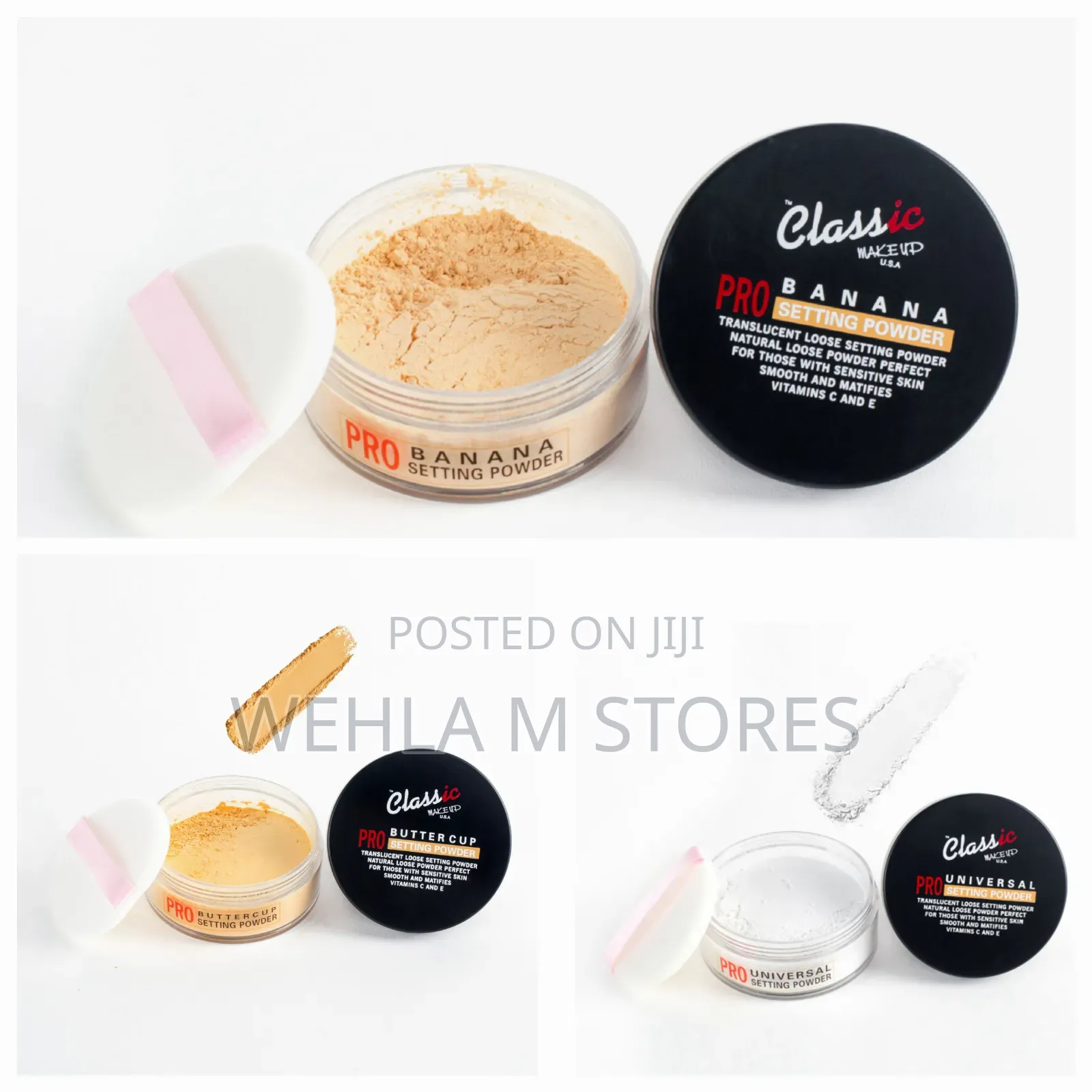 Classic Pro Setting Powder (Buttercup/Banana/Universal)