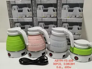 Silicon Electric Travel Kettle Jug -Collapsible