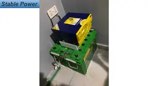 2kva Inverter Solar Installation With 2 Batteries.