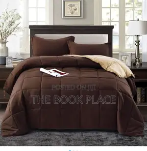 Chocolate/ Cream Bedding Set