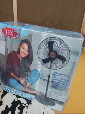 New OX 18 Inches Non Rechargeable Standing Fan ( Sf-1618)