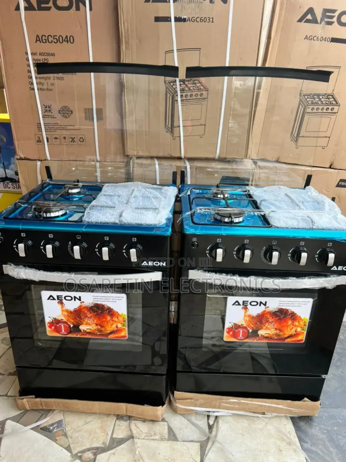 Aeon Standing Gas Cooker