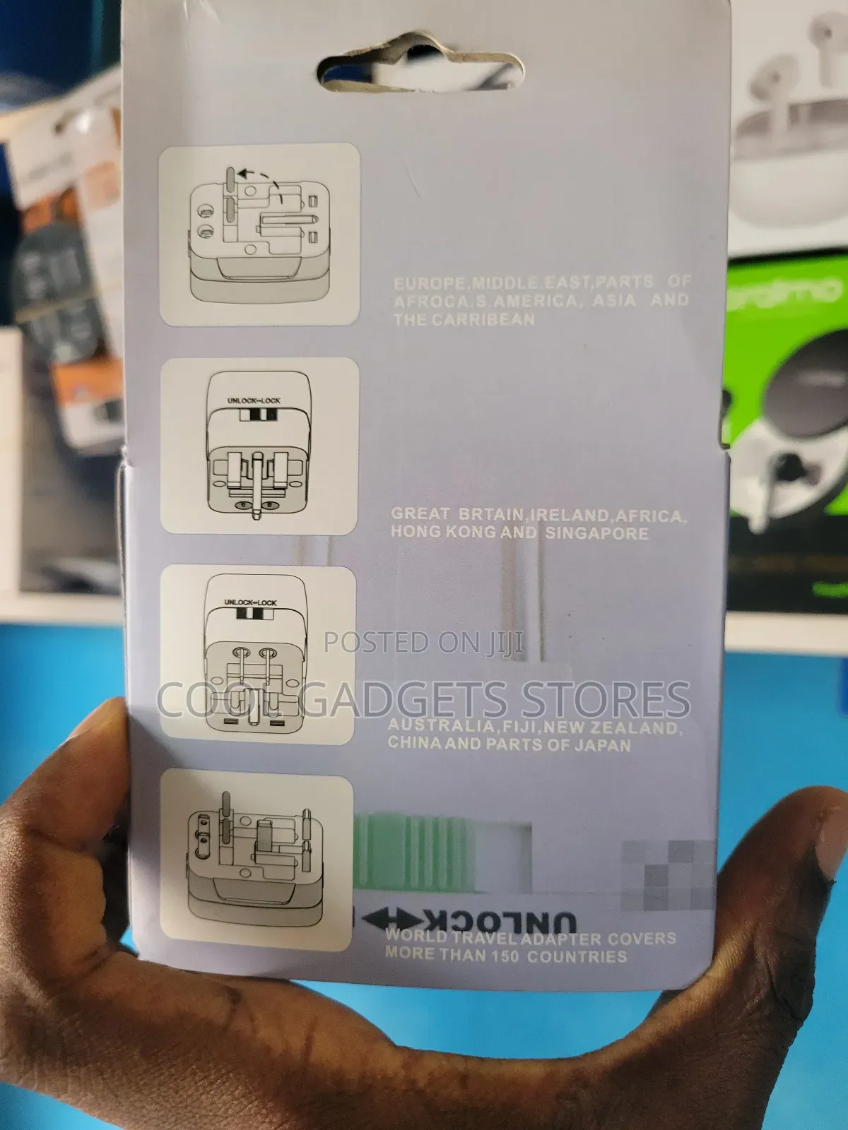 Universal Travel Adapter Without Usb