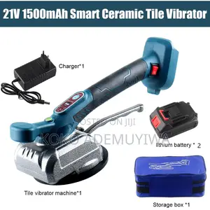 Tile Laying Vibration Leveling Tool With Large Suction Cup