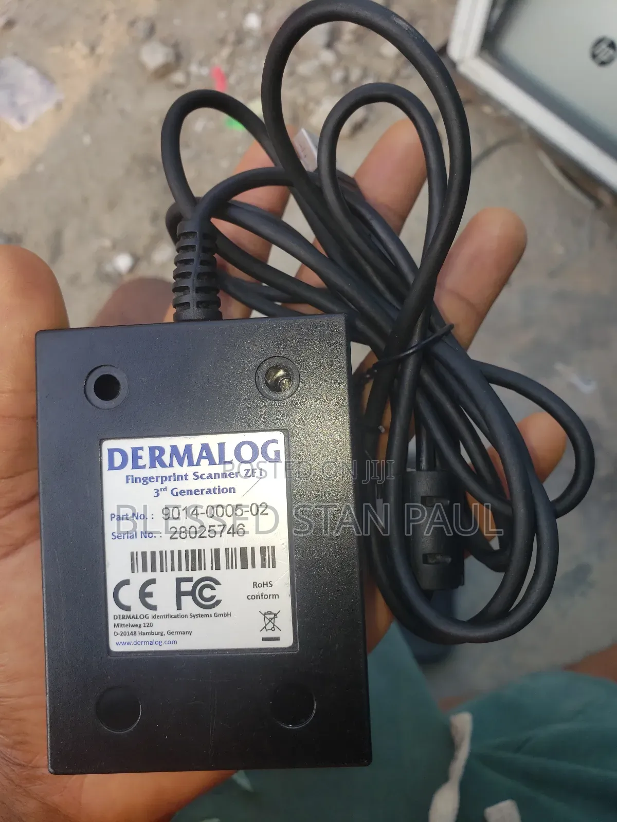 Dermalog Fingerprint Scanner Zf1