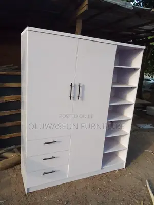 Two Doors Walldrobe With Drawers and Shoes Rack Space