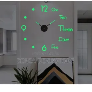 3D Wall Clock 40cm