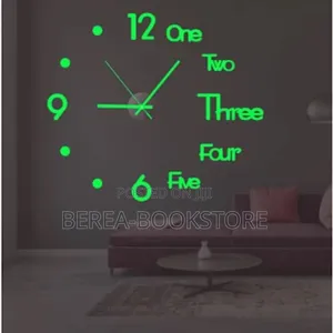 3D Wall Clock 40cm