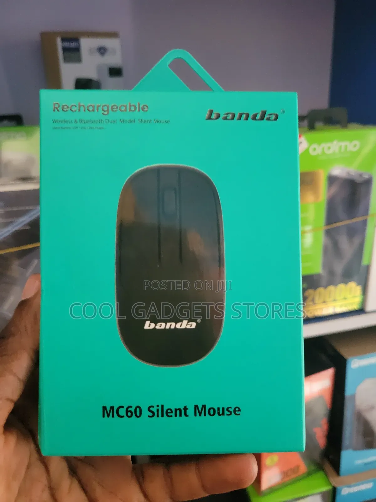 Wireless Rechargeable Silence Bluetooth Mouse