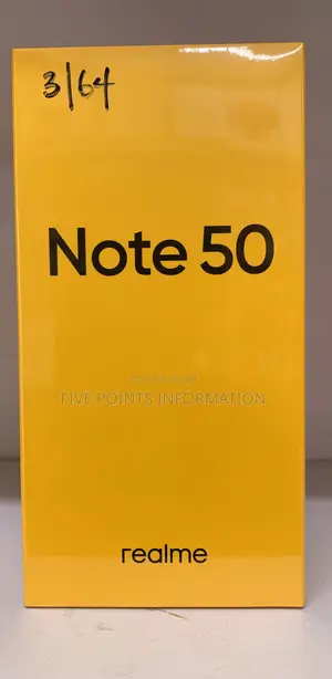 New Realme Note 50 64 GB Black