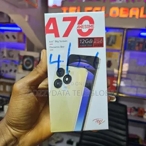 New Itel A70 256 GB