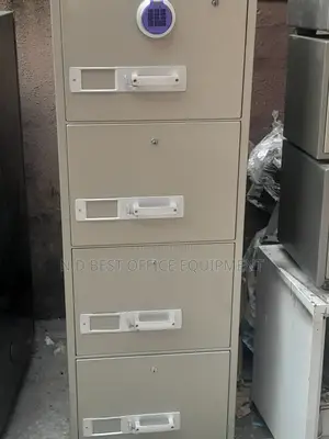 Four Drawings Fireproof Safe Cabinets Digital