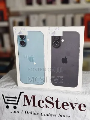 New Apple iPhone 16 256 GB Blue