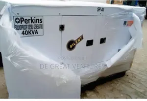 Brand New Perkins 40kva Soundproof DIESEL Lister Generator