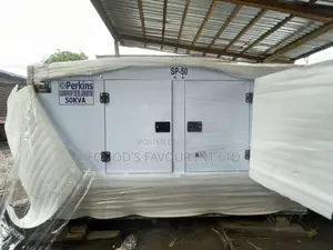 50 KVA Perkins Sound Proof Diesel Generator 100% Copper