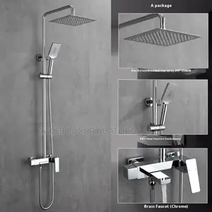 Chrome Pull Out Shower Set