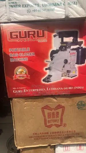 Guru Bag Closer Machine