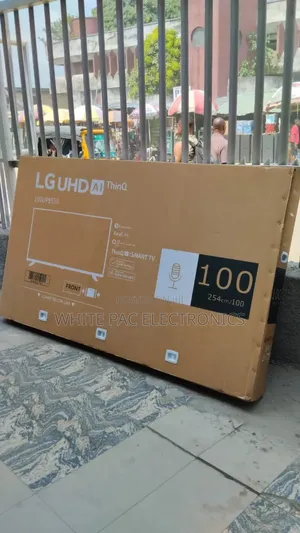 Original >Lg 100"Inch Uhd Android Smart Tv>Youtube >Netflix > Wi-Fi