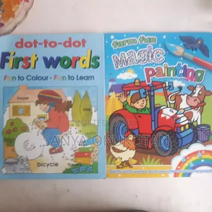 Dot to Dot First Words Activity Books