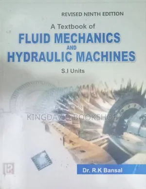 Textbook of Fluide Mechanics and Hydraulic Machine
