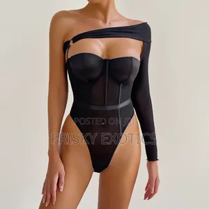 Off Shoulder Corset Bodysuit