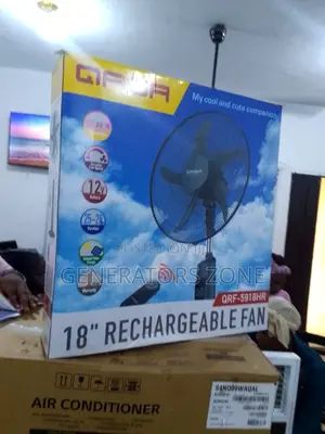QASA 18" Fan Oscillation Feature for Wider Air Disctribution