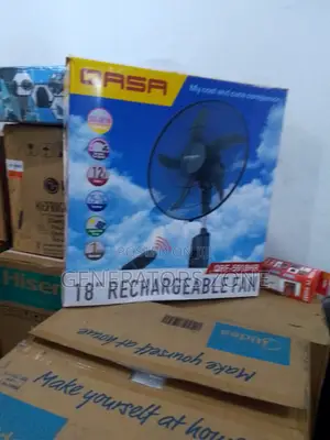 18"Inch QASA Rechargeable Fan USB Charging Option/QRF-5918hr
