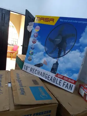 QASA 18"Inch Fan Overcharge Protection for Battery Safety