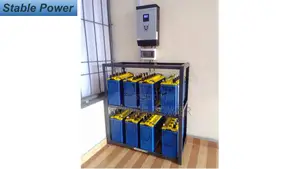 5kva Hybrid Inverter With 8 Batteries Solar Installation