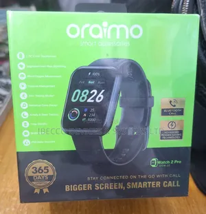 Oraimo Warch 2pro Bluetooth Call Smart Watch