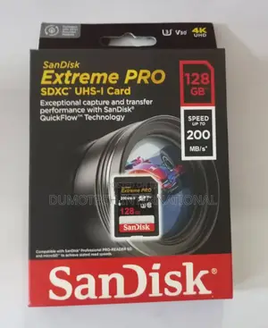 Sandisk 128gb 200mb/ S Extreme Pro SDXC Uhs-1 Card