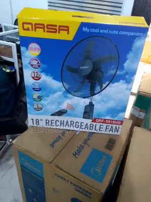 QRF-5918hr / QASA 18" Rechargeable Easy to Clean Fan