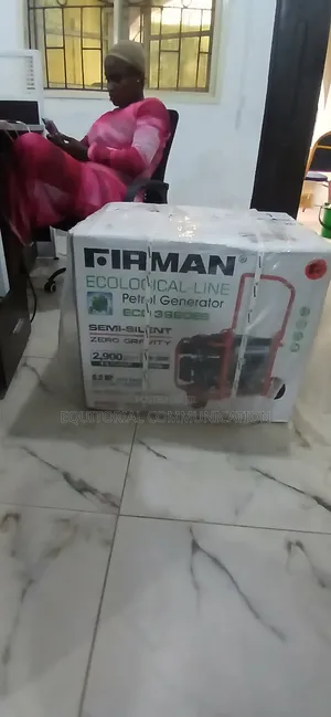 Sumec 2.9kva Firman Generator -Wheels and Handle Mobility