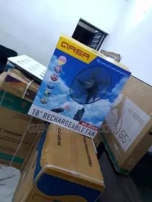 QASA 18" Rechargeable Fan Can Be Used During Power Outages