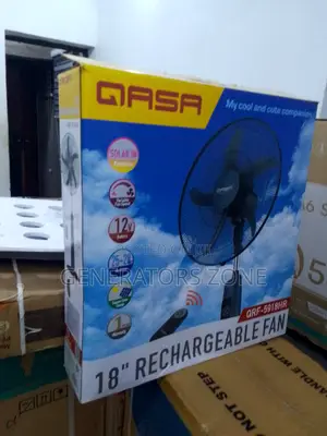 Stylish Design QASA 18" Rechargeable Fan {Qrf-5918hr}