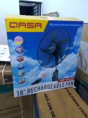 Reliable Performance QASA 18" Rechargeable Fan {Qrf-5918hr}