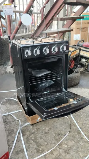 Kenstar Standing 4 Burner Gas Cooker Automatic With Oven