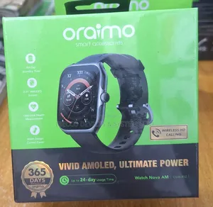 Oraimo Watch Nova Am. Vivid Amoled, Ultimate Power