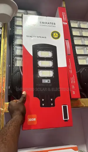 300W All in One Solar Street Lights Are Available in Stock