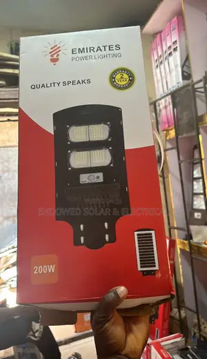 200W All in One Solar Street Lights Are Available in Stock