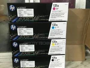 Hp 131a Toner Cartridge Black, Cyan, Yellow, Magenta