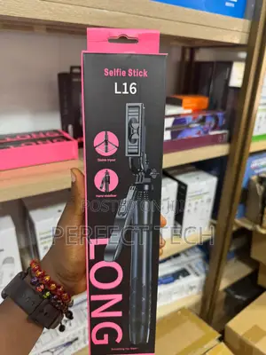 L16 Long Selfie Stick With Tripod Stand
