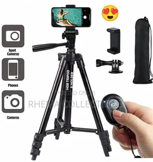 125cm Self Leveling Camera/Phone Tripod Stand Holder