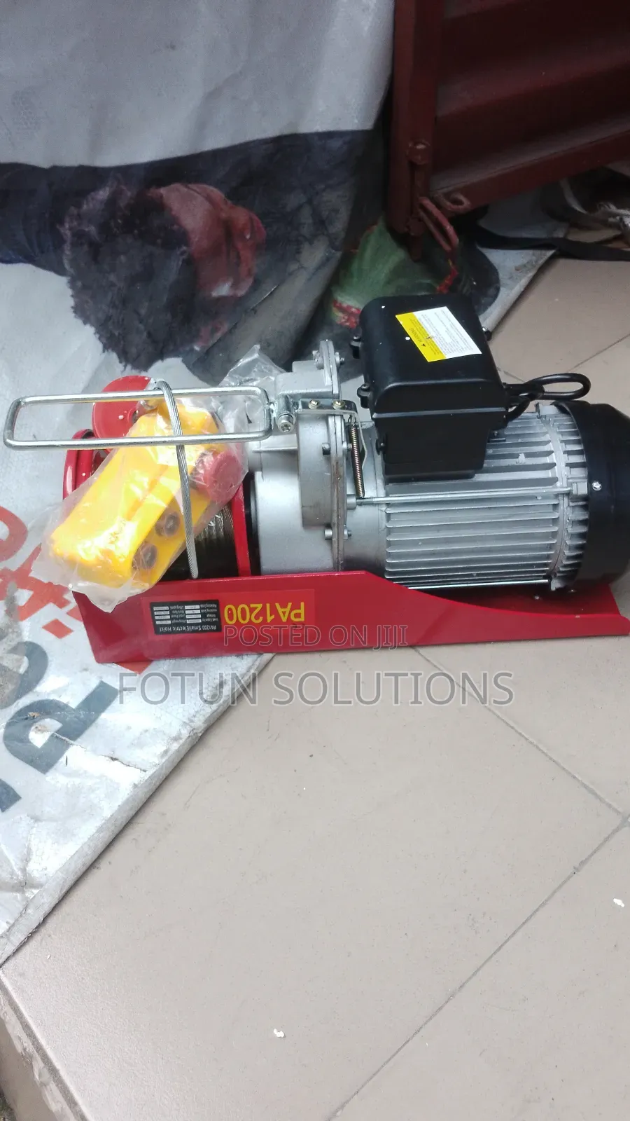 Wire Rope Winch 1200
